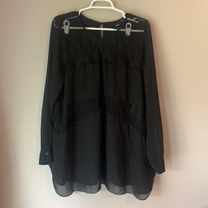 ASOS Maternity Women’s Black Flowy Top